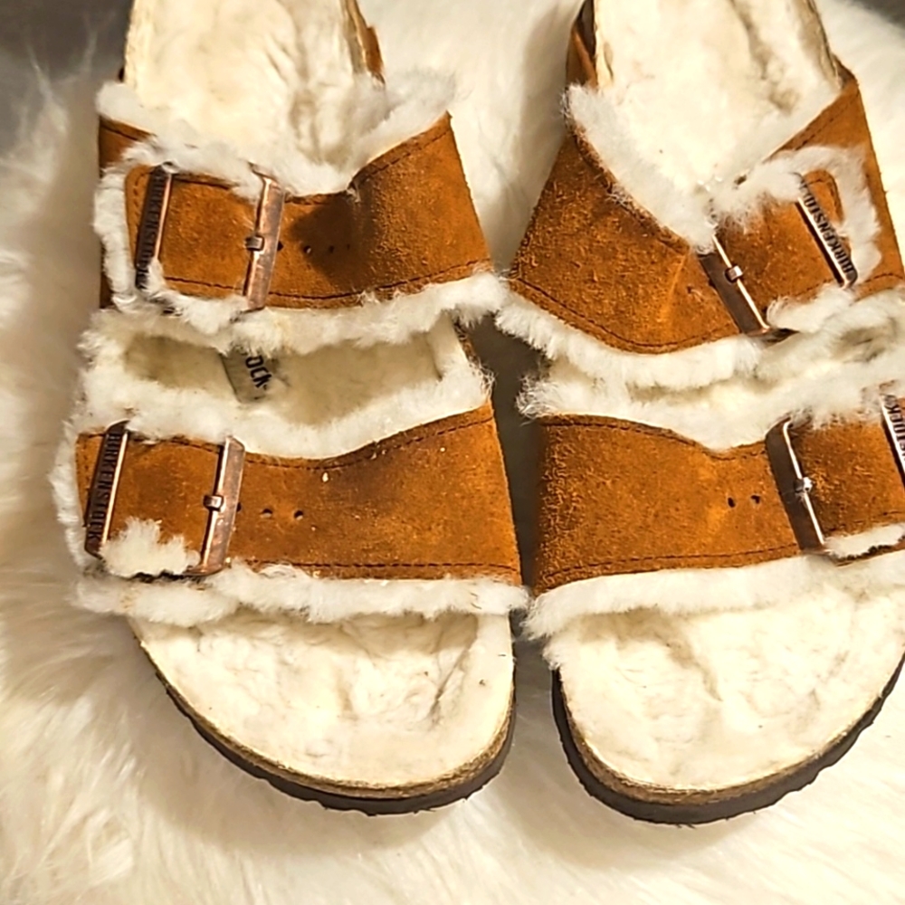 Birkenstock size 39 (8 8/12) Brown/tan